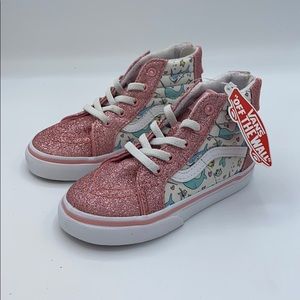 Vans Sk8-Hi zip shark party pnkicngtrwht